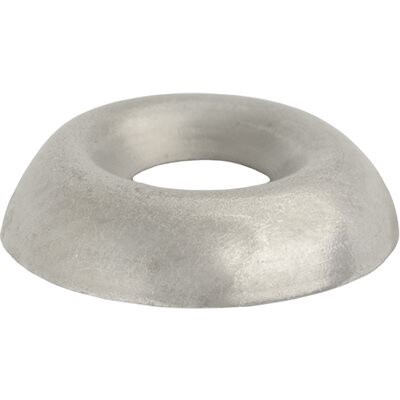 NO. 4 COUNTERSUNK WASHER NICKEL ON BRASS