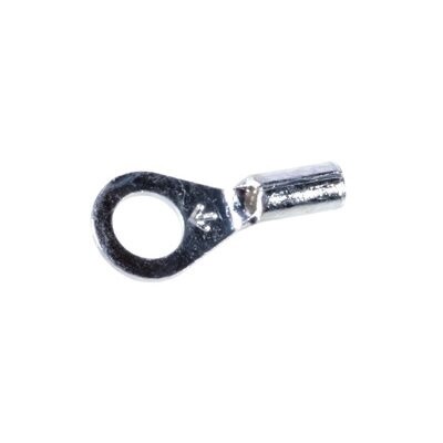 NON-INSULATED SOLDERLESS RING TERMINAL - 22-18 GA. #8-#10 STUD SIZE