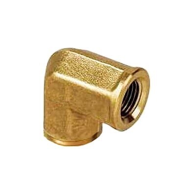 BRASS PIPE ELBOW 1/8 INT THREAD 1/8 EXT THREAD