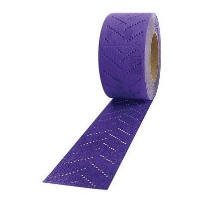 Cubitron™ II 737U Series 051131-34449 Clean Sanding Sheet Roll, 13.123 yd L, 2.756 in W, 320 Grit, Ceramic Abrasive