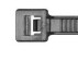 1703PK- 11&quot; Long 50 lbs. Tensile Strg.Black Nylon Cable Ties 50pk