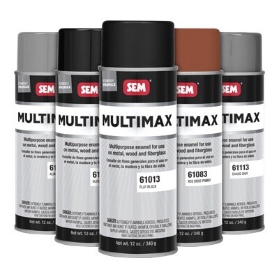 SEM® MULTIMAX™ 61103 Primer, Gray, 4.96 lb/gal VOC, 16 oz, Aerosol Can