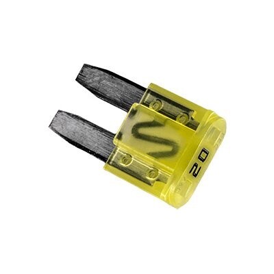 14281pk- 20 Amp Yellow 2 Blade Type	Micro Blade Fuses