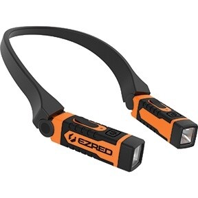 E-Z Red EZ Red Rechargeable Neck Light, 300 Lumens Orange
