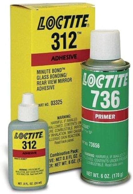 Loctite Rear View Mirror Adhesive Kits