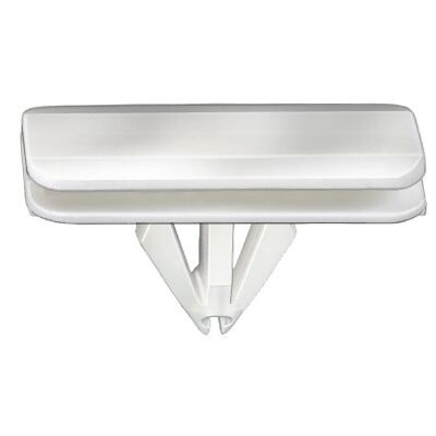 21230-FORD MOULDING CLIP WHITE NYLON 25pk