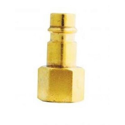MIL 761 Milton Industries HI-Flo V-Style 1/4&quot; MNPT Brass Plug