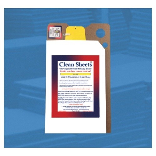 CLEAN SHEETS® CS-200 Mixing Board, 17 in L, 11 in W
