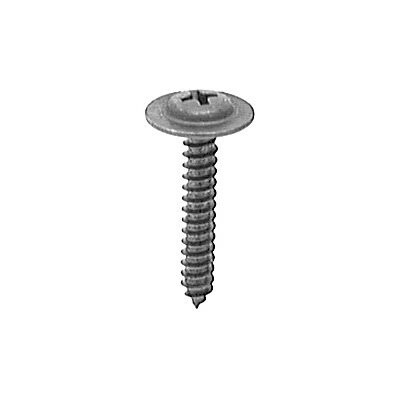 20376-PHILLIPS ROUND WASHER HEAD TAP SCREW #8 X 1 100pk