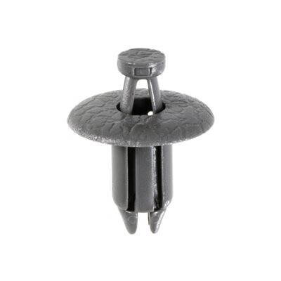 21477- HONDA PUSH TYPE RETAINER- GRAY NYLON 15pk
