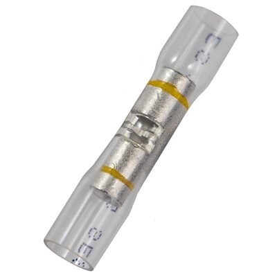 22965-CRYSTAL CLEAR SEAL BUTT CONN. - 12-10 AWG WINDOW BUTT CONN