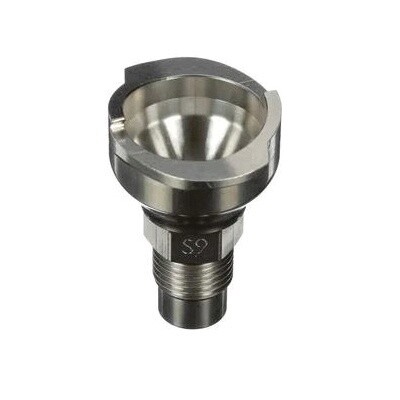 PPS™ 051131-26016 Type S9 Male Adapter, Stainless Steel, Silver, For Use With: 3M™ PPS™ Series 2.0 Spray Cup System