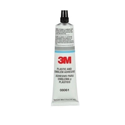 3M™ 051135-08061 Plastic and Emblem Adhesive, 5 oz, Tube, Liquid, Colorless, Ketone
