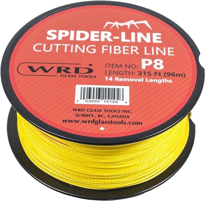 WRD Spider P8 Series 315 Ft Auto Glass Windshield Cut Out Fiber Line for WRD orange bat and spider kits