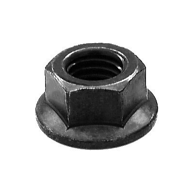 M12-1.75 HEX FLANGE NUT 25MM O.D. 18MM HEX