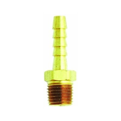 1/4&quot; M. End, 3/8&quot; ID Hose