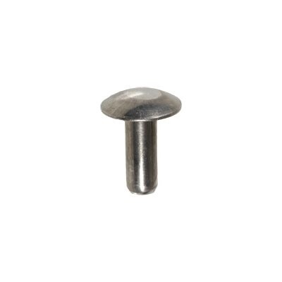 9643-3/16 DIA X .400 SOLID ALUM. BRAZIER HEAD