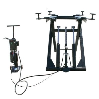 Atlas Automotive Equipment Atlas Equipment 6MR Portable Mid-Rise 6,000 lb. Capacity Scissor Lift