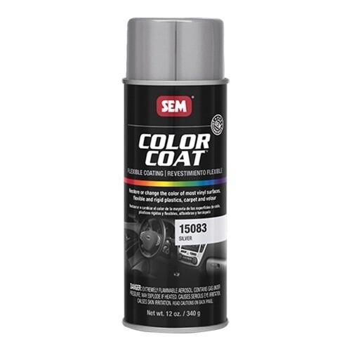 COLOR COAT™ 15083 Color Coat, Silver, 54.73 % VOC, 10 sq-ft Coverage Area, 16 oz, Can