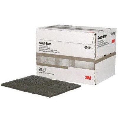 ScotchBrite U-Fine Hand Pad (Gray)
