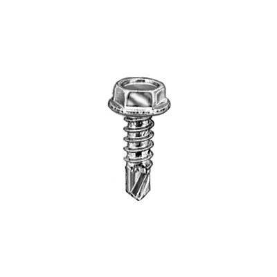 9620-1/4-14 X 3/4 HEX WA.HD.#3 TEKS SC. ZINC
