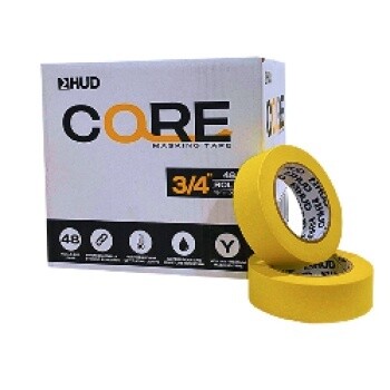 CORE 2&quot; YELLOW MASKING TAPE