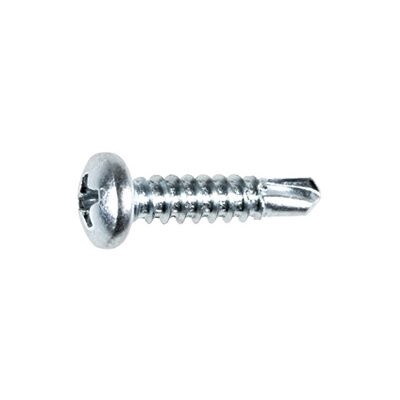 9609-10-16 X 1 PHIL PAN HD .#2 TEKS SC. ZINC 100PK