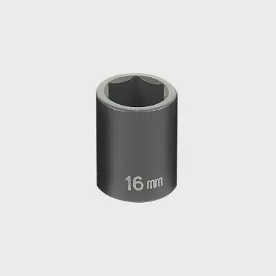 Grey Pneumatic SOC 16MM 3/8D IMP 6PT