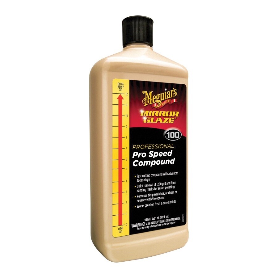 Meguiar&#39;s® Mirror Glaze® M10032 Speed Compound, Liquid, Mild Acidic, 32 oz