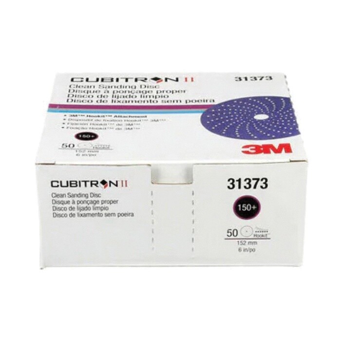 Cubitron™ II 051131-31373 Abrasive Disc, 6 in Dia, 150+ Grit, Ceramic Abrasive, Paper Backing, Best Tier