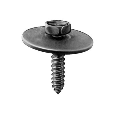 19278-M4.2-1.41 X 20MM HEX HD SEMS TAP SCREW BLACK- 50pk