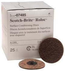 Scotch-Brite™ Sc-Dr Series 051131-07485 Surface Conditioning Disc, 3 In Dia, Coarse Grit, Aluminum Oxide Abrasive