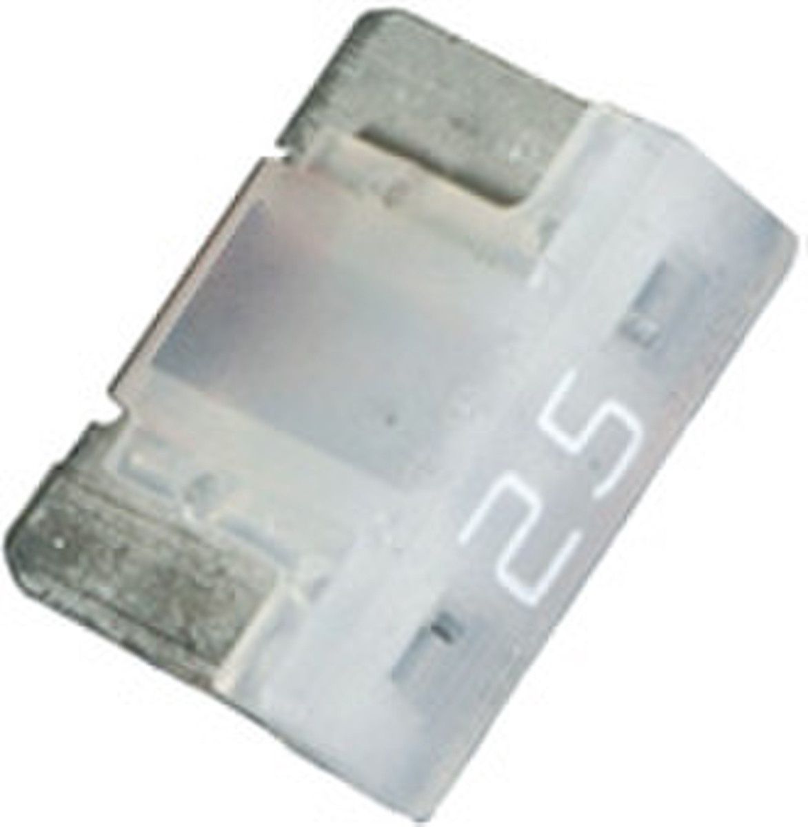 10834PK-25 Amp Natural Type ATM Low Profile Mini Blade Fuses 5PK