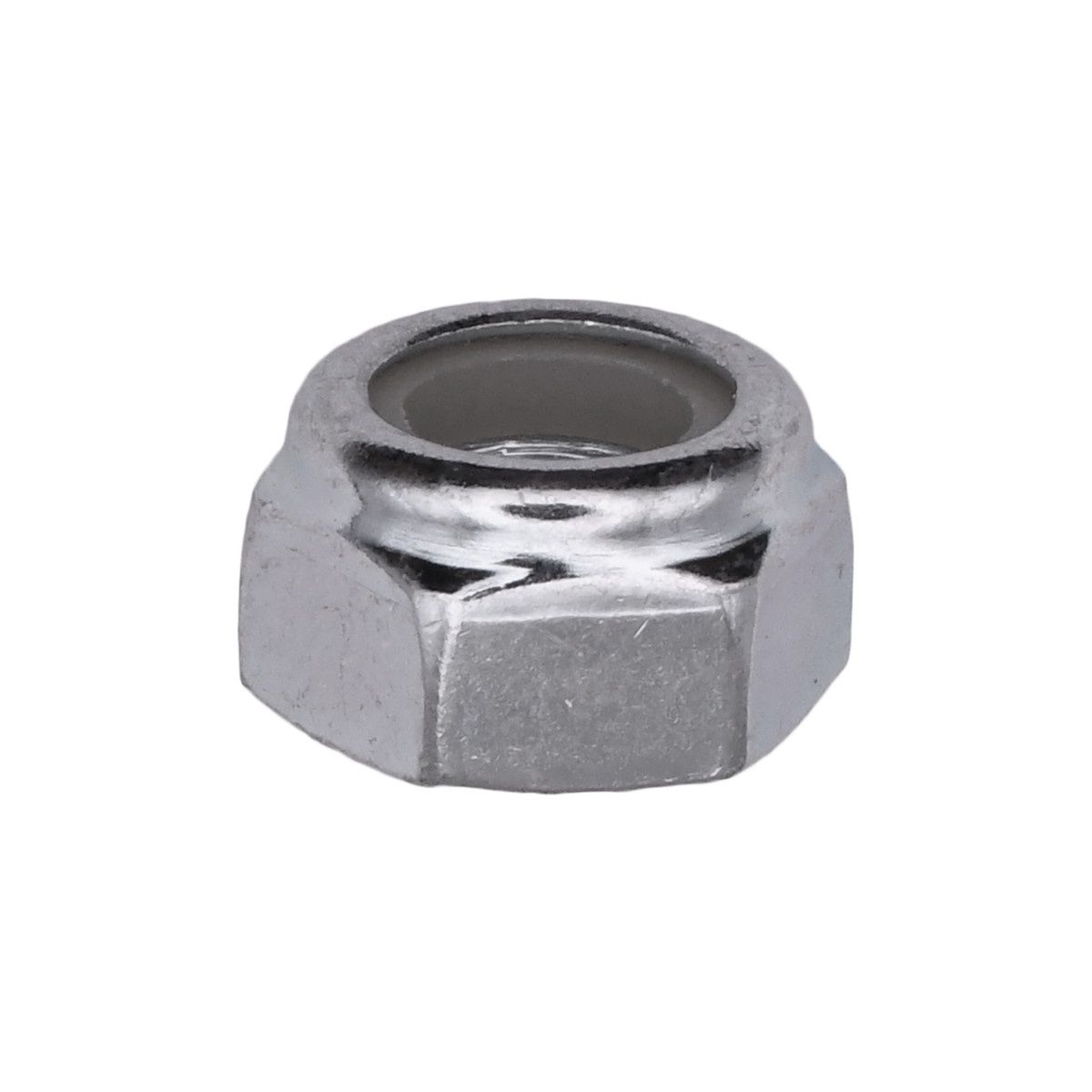 11055- 8MM-1.25 METRIC NYLON INSERT LOCK NUT - 100pk