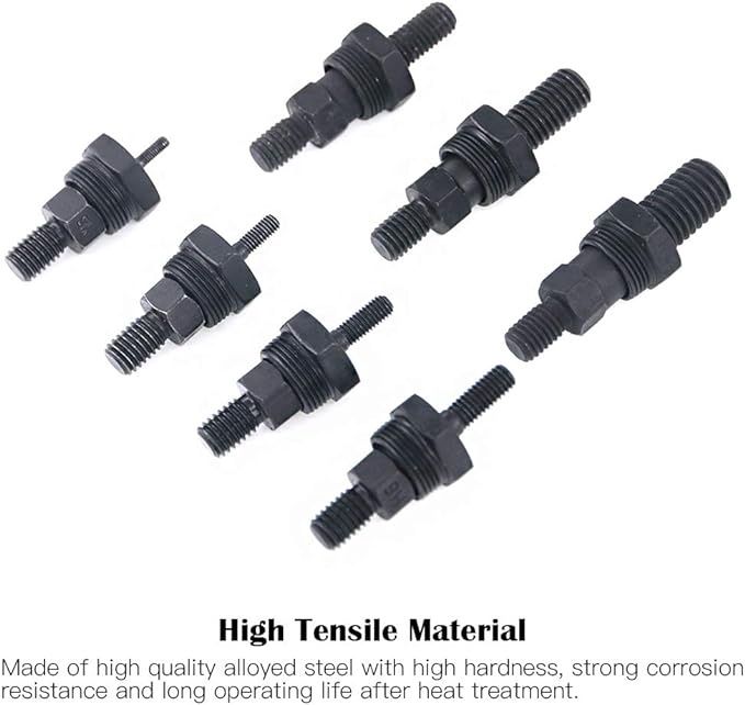Rivet Nut Gun Mandrel and Nose Piece Riveter Tip Spare Part