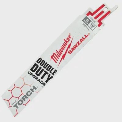 Milwaukee Tool 6&quot; 18 TPI The torch sawzall blades(5 pack)