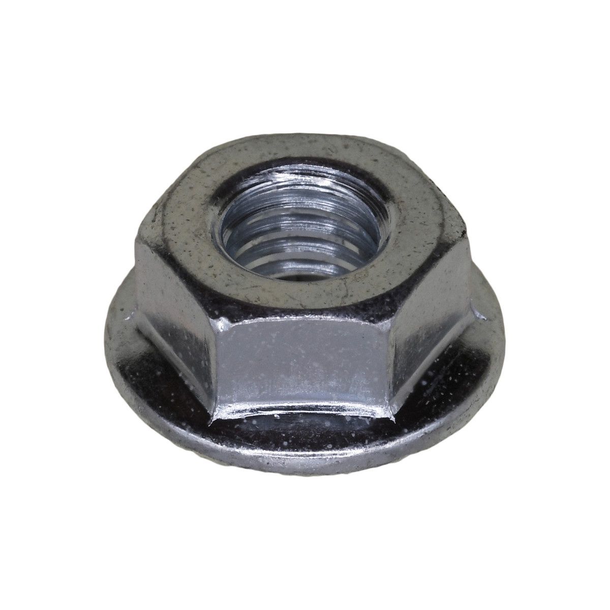 16769-SPIN LOCK NUT W/SERRATION. M6-1.0 14MM OD 50pk
