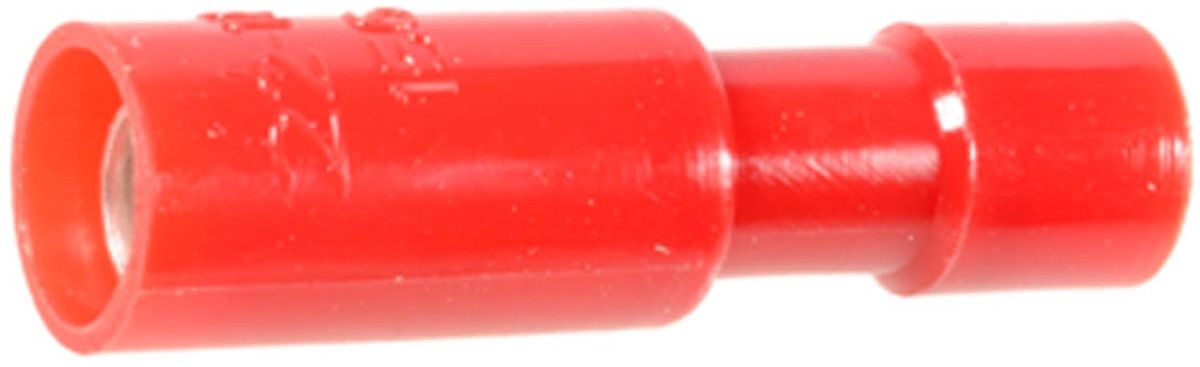 10720-Female Snap Plug Connector 22 -18 Gauge - Red Nylon