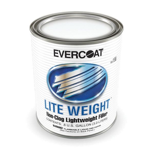 Lite-Weight® 100156 Body Filler, Gray, 3 L