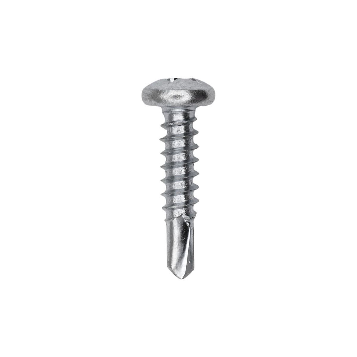 9606-#8-18 x 3/4&quot; Phillips Pan Head Number 2 Teks Screw Zinc