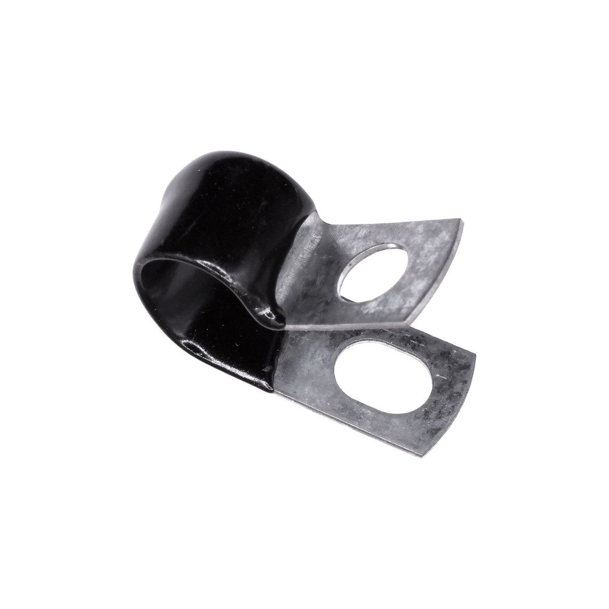 9383-Closed Clamp 3/8&quot; Small - Galvanized Vinyl Coated