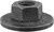 22947-GM M6-1.0 Thread - 19mm Flange General Purpose Nut 25pk