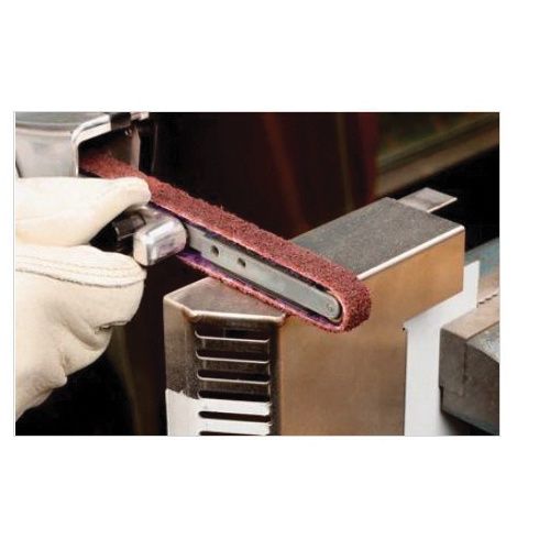 Scotch-Brite™ Df-Bl Series 048011-64457 Durable Flex Surface Conditioning Belt, 1/2 In W, 12 In L, Medium Grit