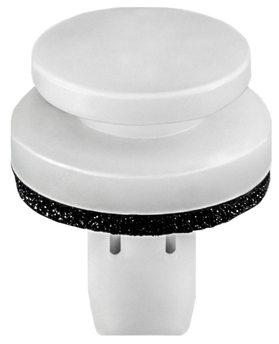 21794-Ford Tail Lamp Retainer with Sealer, White Nylon 10pk