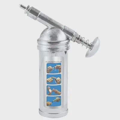 Astro Pneumatic GREASE GUN MINI 3OZ CAP W/ NEEDLE NOZZLE