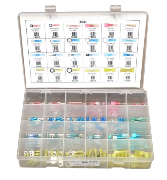 21534- Krimp And Seal Terminal Kit. Assortment