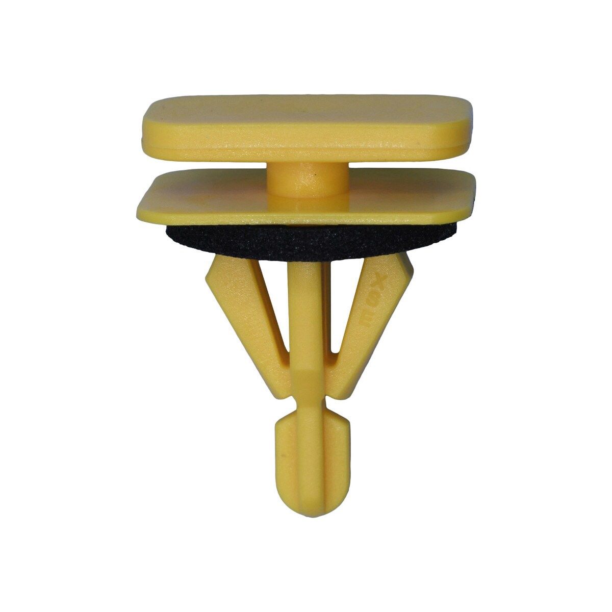 22037-GM Moulding Clip with Sealer, Yellow Nylon- 10pk
