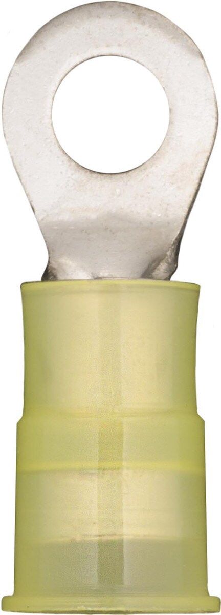 12151-Solderless Terminal Ring 12/10 Gauge #8/#10 Ring- 25pk