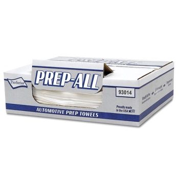 MDI.93014 Prep-All® White Creped Spunlace Flat Towel - 250 Ct. | White