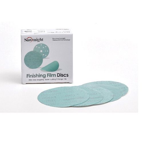 Sunmight  8&quot;No Hole Velcro 80 Grit (50/Bx)